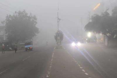 विक्षोभ के बाद उत्तरी-पश्चिमी हवाओं और विकिरणीय शीतलन से बढ़ी सर्दी (फोटो सोर्स : Patrika)