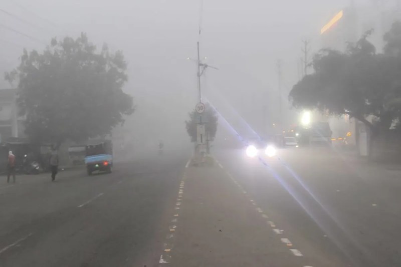 विक्षोभ के बाद उत्तरी-पश्चिमी हवाओं और विकिरणीय शीतलन से बढ़ी सर्दी (फोटो सोर्स : Patrika)