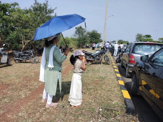नवा रायपुर में शौर्य और साहस की नई कहानी का गवाह बने लोग। 