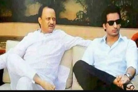 Maharashtra Deputy CM Ajit Pawar and his son Parth Pawar