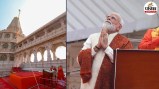 ayodhya ram mandir dharm dhwaj hoisting pm modi emotional saints ceremony