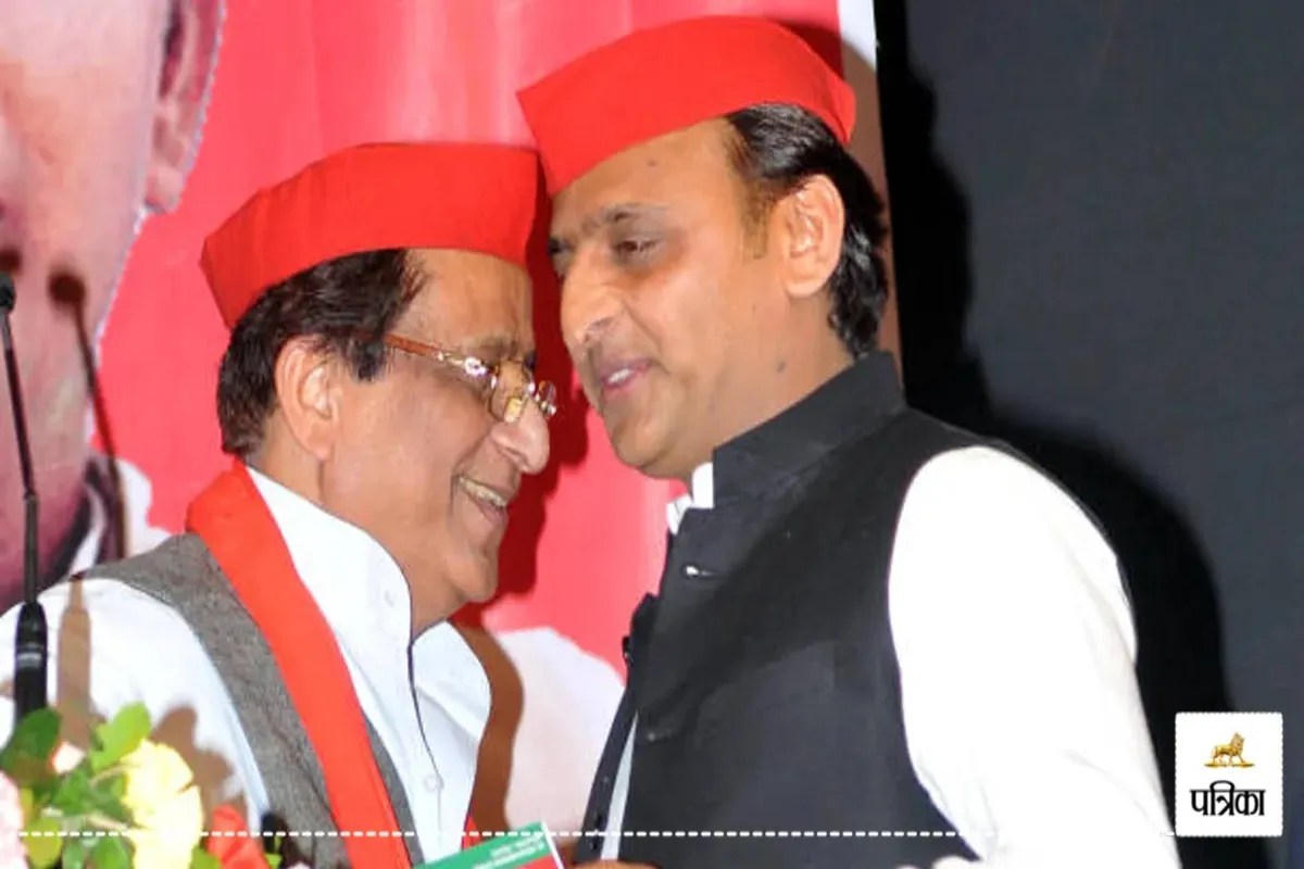 azam khan second meeting with akhilesh yadav after being released from jail