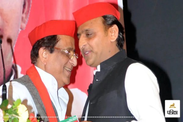 azam khan second meeting with akhilesh yadav after being released from jail