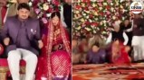 ballia wedding stage collapse bjp leaders video viral news