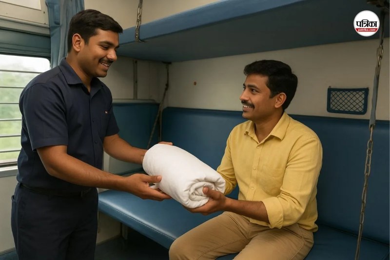 bedrolls in non ac coach