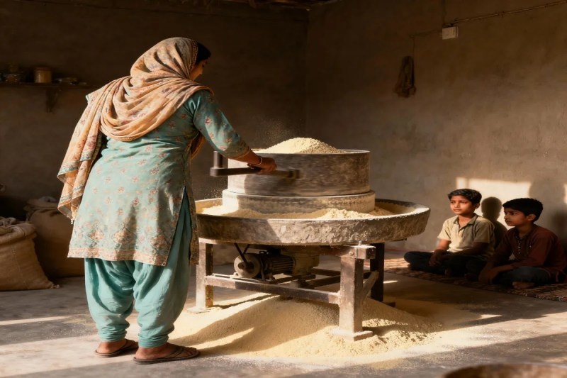 woman scarf got caught in belt of mill leading to tragic death