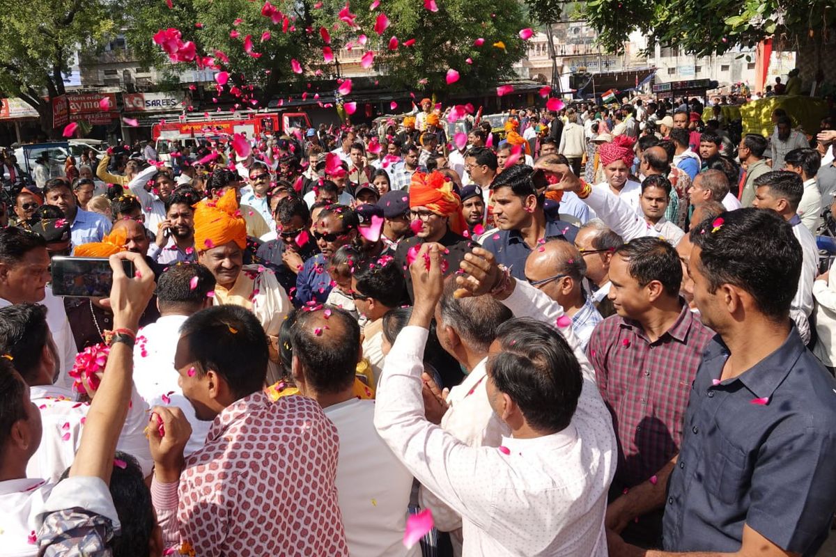 तीन दिवसीय पर्यटन पर्व बूंदी महोत्सव का शोभायात्रा से हुआ आगाज