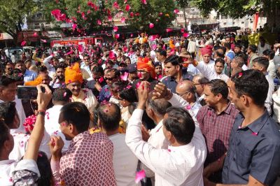 तीन दिवसीय पर्यटन पर्व बूंदी महोत्सव का शोभायात्रा से हुआ आगाज