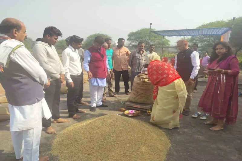 किसानों की मेहनत का सम्मान हमारा संकल्प - मुख्यमंत्री विष्णु देव साय।