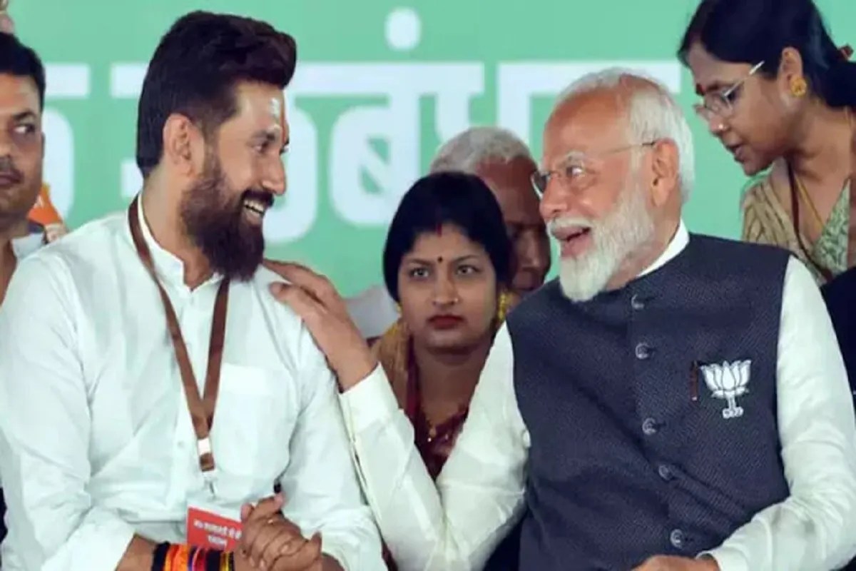 Chirag Paswan and PM Modi