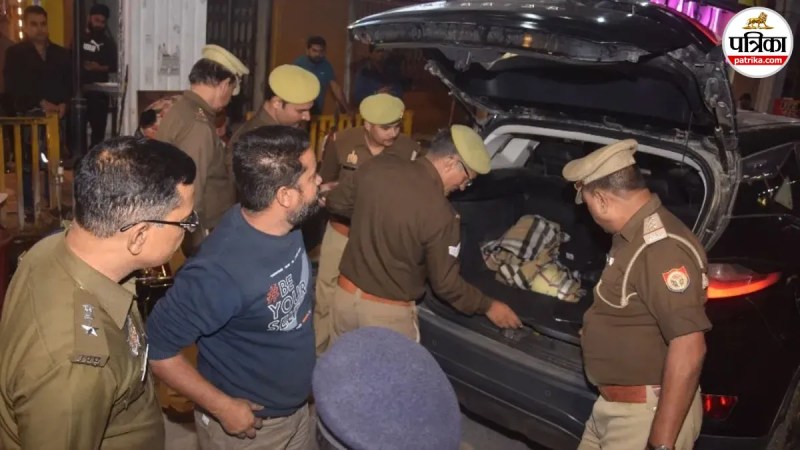 delhi blast effect moradabad police alert night closures security checking