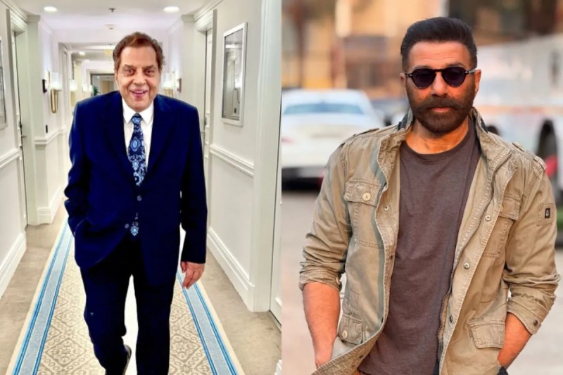 Dharmendra and Sunny Deol