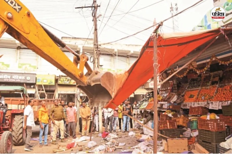 Rajasthan Banswara Action against encroachment continues Municipal Council team warning