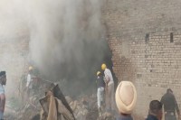 fire in Mahavir Oil Factory