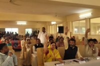 nagda nagar palika chaos bjp proposals rejected congress mp news