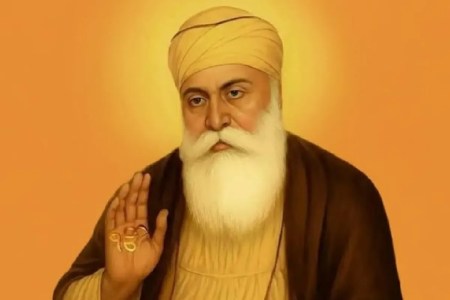 Guru Nanak Jayanti written golden ink granth naramadapuram gurudwara mp news