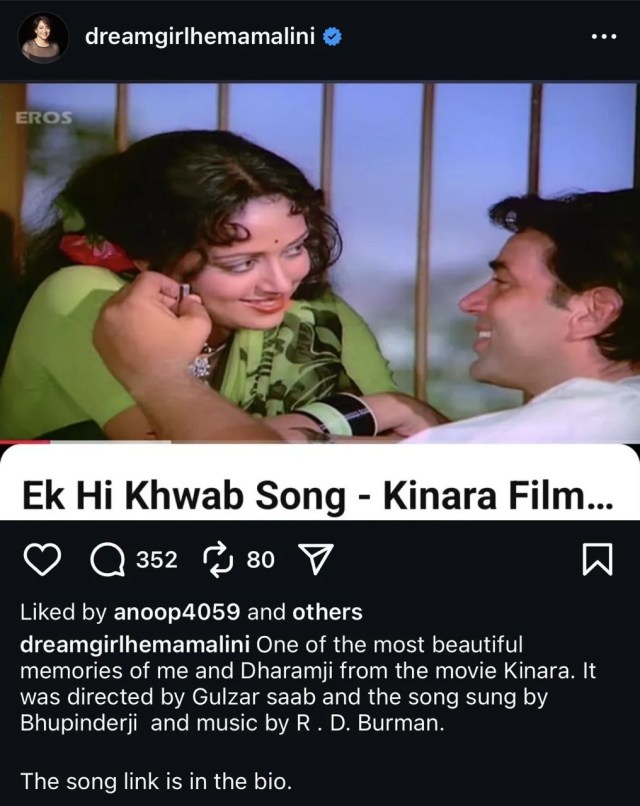 Hema Malini Post Dharmendra Death