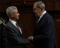 Indian Minister of External Affairs S. Jaishankar meets Russian Foreign Minister Sergey Lavrov