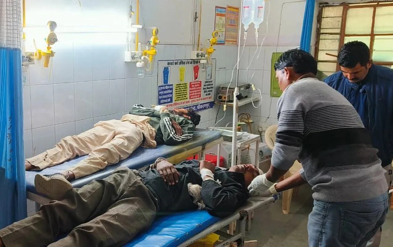 भारतमाला रोड पर भीषण हादसा, बाइक सवार दो युवकों की मौत