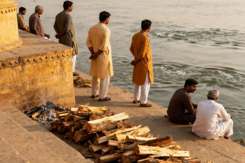 which people not allowed to be cremated at manikarnika ghat in kashi