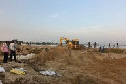 leak in Daulat Sagar dam