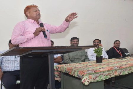 राजस्थान पत्रिका के संस्थापक श्रद्धेय कर्पूरचंद्र कुलिशजी के जन्म शताब्दी वर्ष पर केरियर कार्यशाला का आयोजन