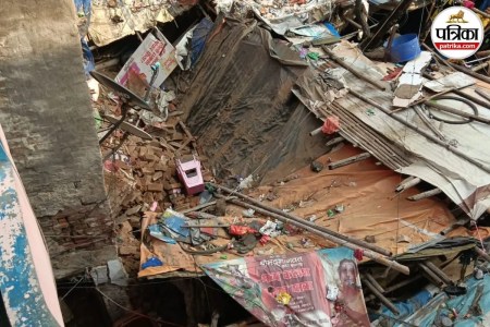 पटना में ढह गया मकान