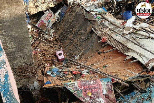 पटना में ढह गया मकान