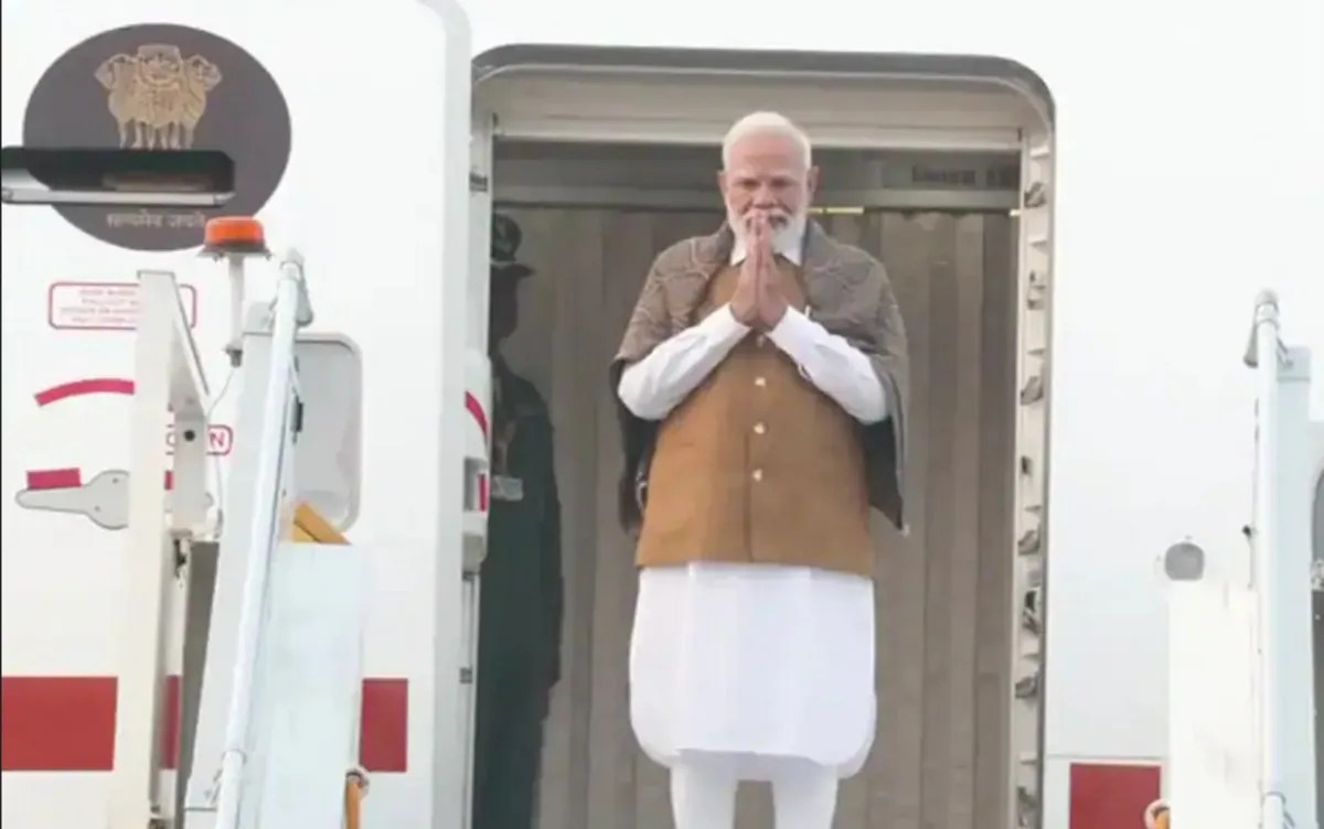 PM Modi departs for South Africa to attend G20