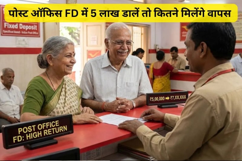 Post Office FD Calculator