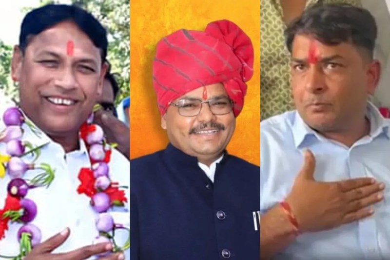 Pramod bhaya, Morpal suman and Naresh Meena