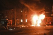Russian drone attack on Kharkiv