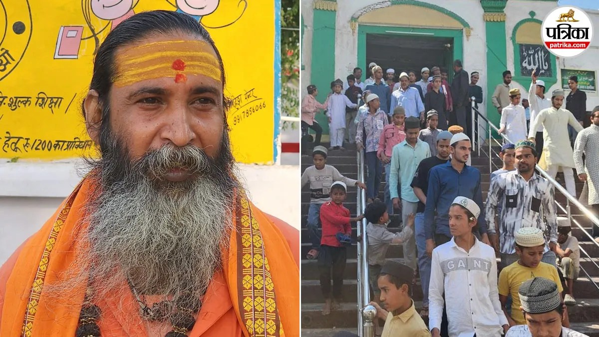 sambhal harihar temple procession controversy mahant police barricading