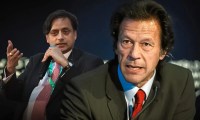 Shashi Tharoor and Imran Khan