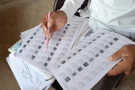 मतदाता सूची संशोधन पर बवाल! बैज का आरोप- नोटबंदी जैसी अफरा-तफरी फैला रही भाजपा...(photo-patrika)