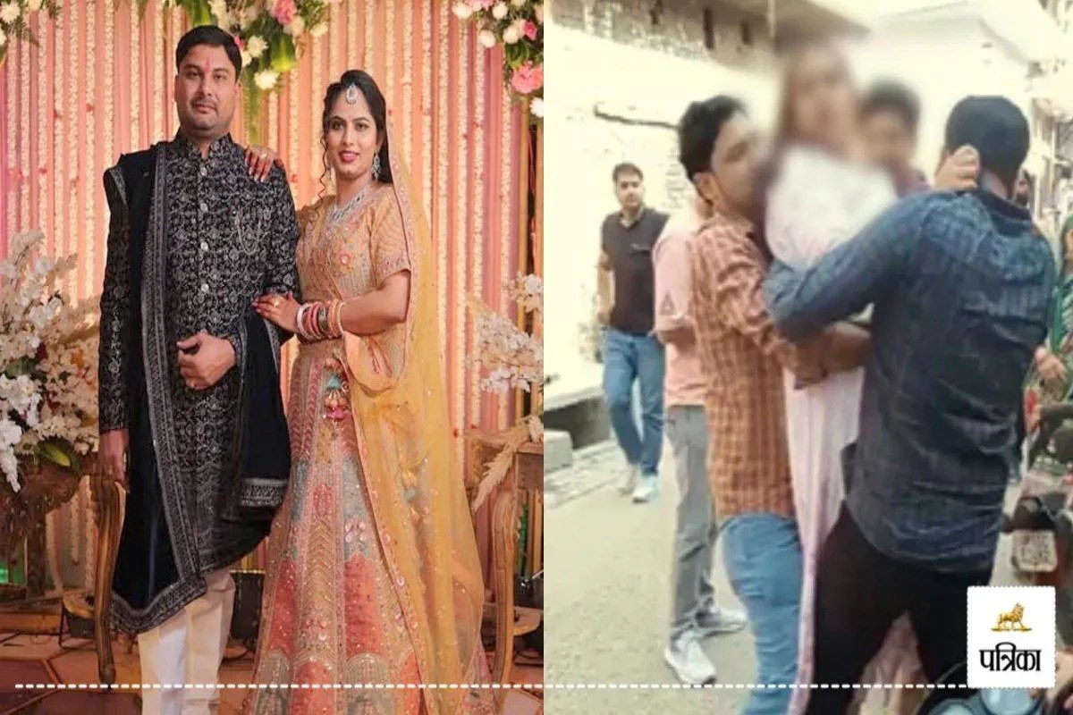 engagement of sp leader deepak giri and poonam pandit taken political turn