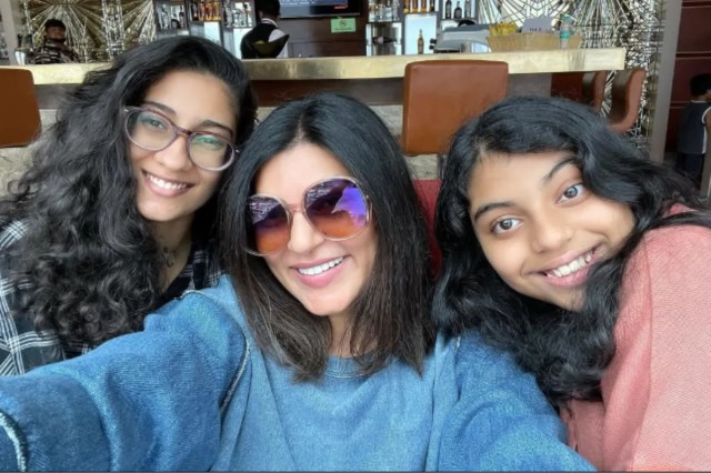 sushmita sen Daughter