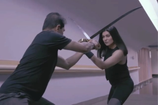 Sushmita Sen Kalaripayattu