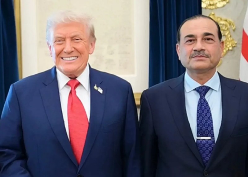 Donald Trump and Asim Munir