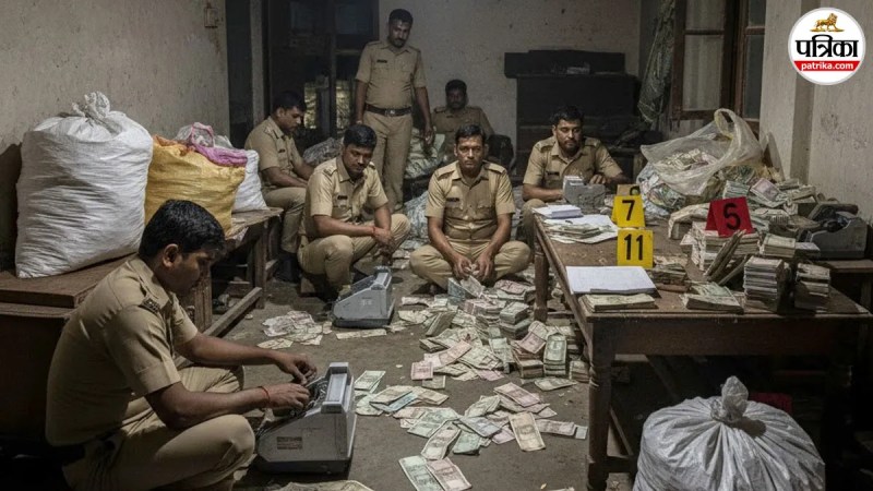 up ganja smuggler 2 crore cash recovery pratapgarh police raid