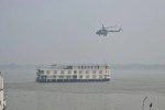 air force nsg and ats conducted mock drill in ganga varanasi up news