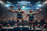 guru disciple from uttar pradesh wins gold and silver medal in world powerlifting championships 2025