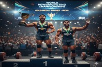 guru disciple from uttar pradesh wins gold and silver medal in world powerlifting championships 2025