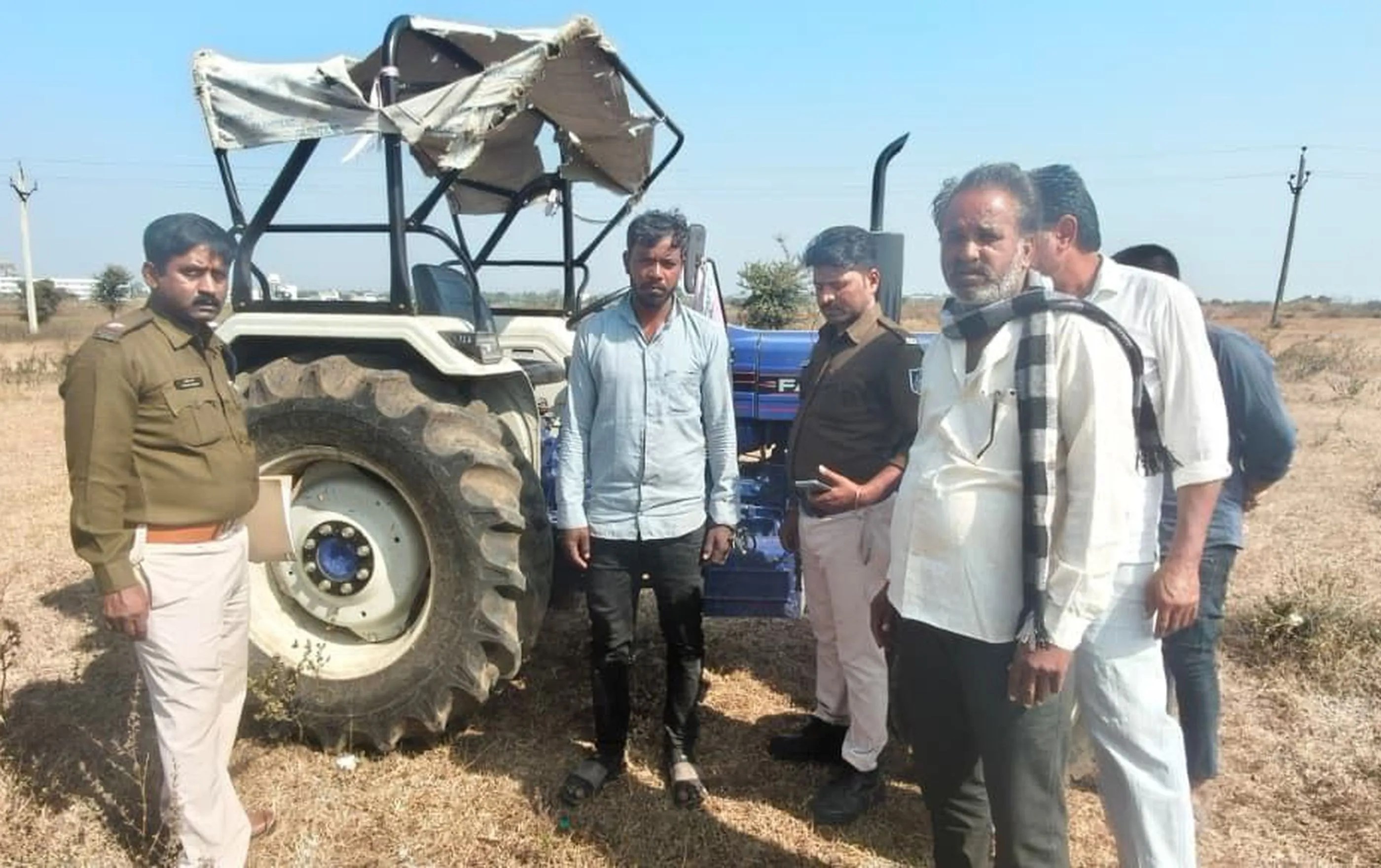 ट्रक ड्राइवर ने चुराया ट्रैक्टर, 24 घंटे में गिरफ्तार आरोपी
