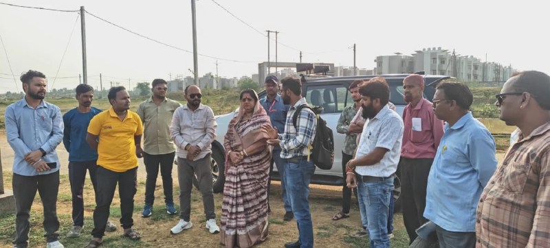 कनकी में उद्योग हेतु जमींन आंबटन को निरस्त करने की मांग