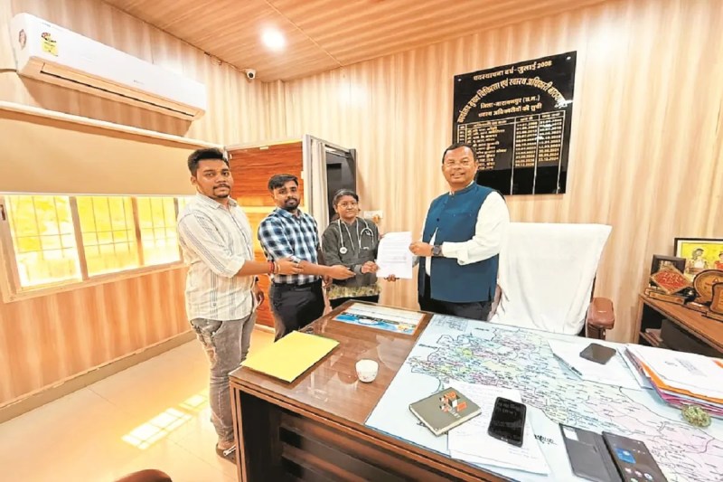 बस्तर संभाग में ओपीडी सेवाएं बंद (photo source- Patrika)