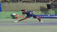 ग्वालियर में खेले जा रहे आईटीएफ टेनिस टूर्नामेंट भाग लेने आए अर्जुन पत्रिका से विशषे बातचीत