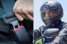 Now, driving a vehicle without a helmet or seat belt will be expensive.