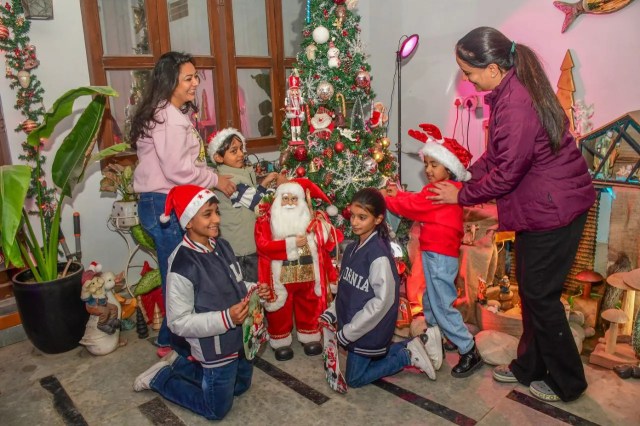Churches and home ready for christmas 