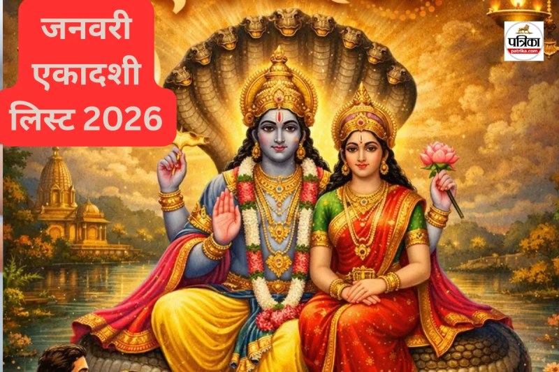 January Ekadashi List 2026